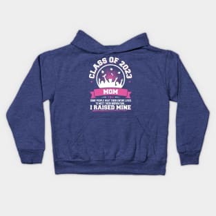 Proud Mom Of A Class Of 2023 Graduate 1 Kids Hoodie